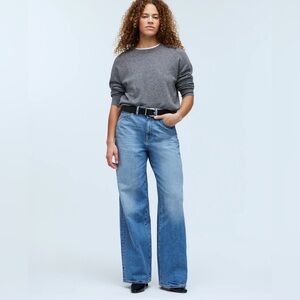 New Madewell x Kaihara Superwide-Leg Jeans size 24